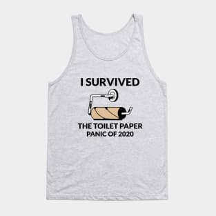 I Survived the Toilet Paper Panic of 2020 Tank Top